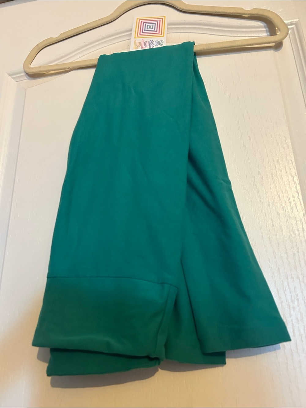 LuLaRoe Women's Teal Solid Leggings OS New